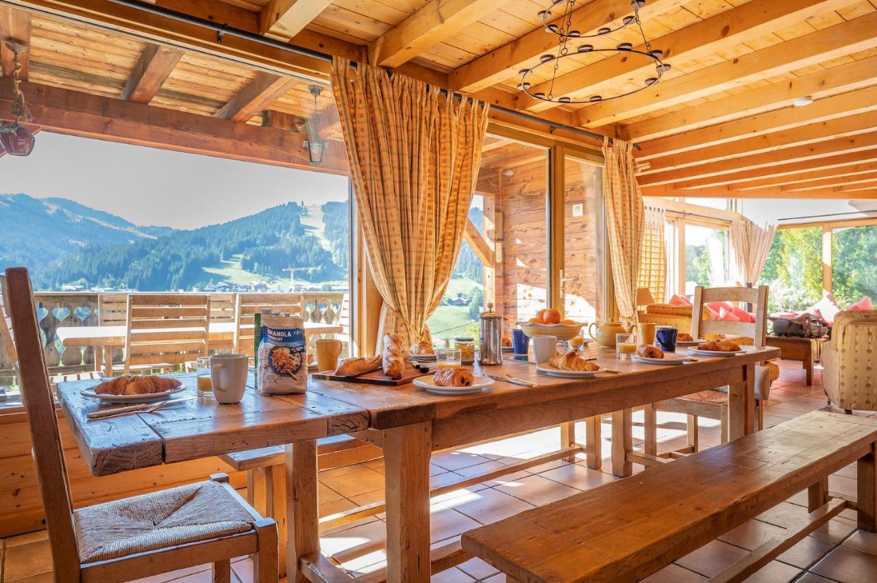 Chalet Meleze Villa Les Gets Esterno foto